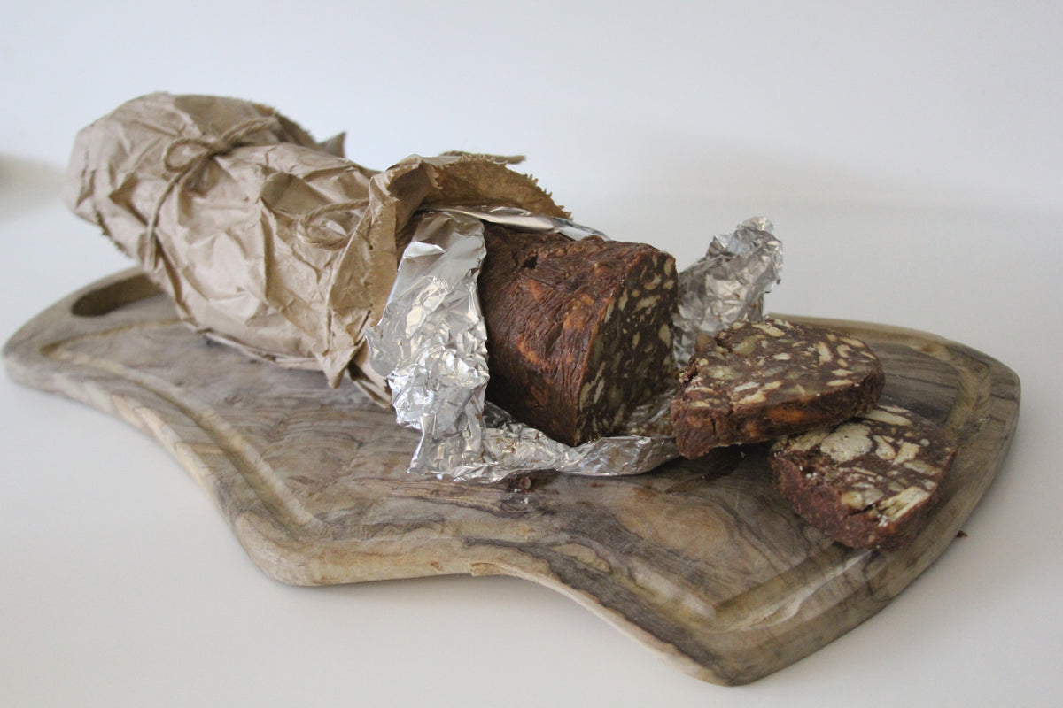 Chocolate Salami – Ambra's Kitchen