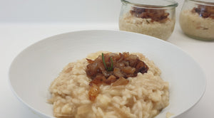 Risotto with Comte and Caramelized Onions with Balsamic Vinegar (Thu 12 May)