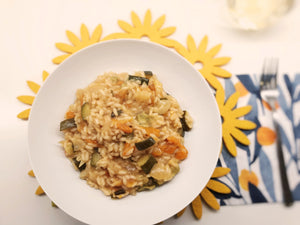 Risotto with Courgettes and Peppers (Tue 23 Nov)